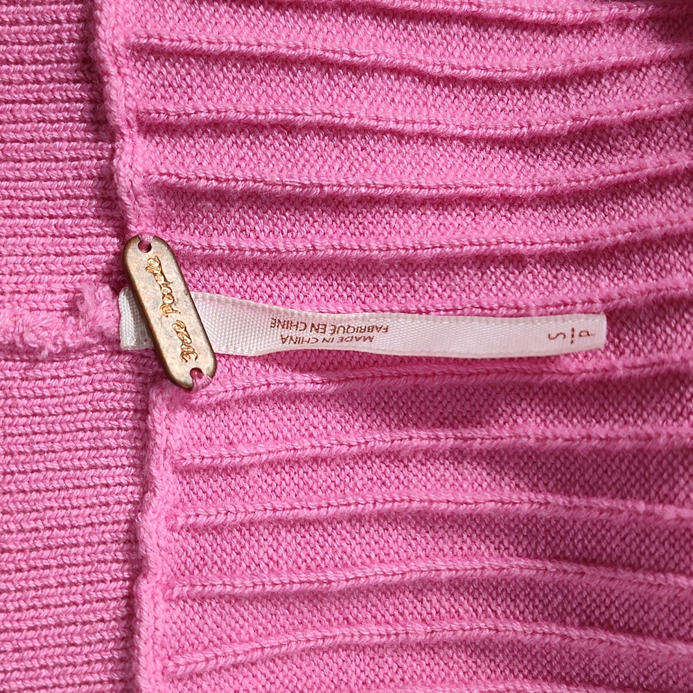 Free‎ People Skyline Ribbed Knit Midi Skirt Pink S - Picture 7 of 9